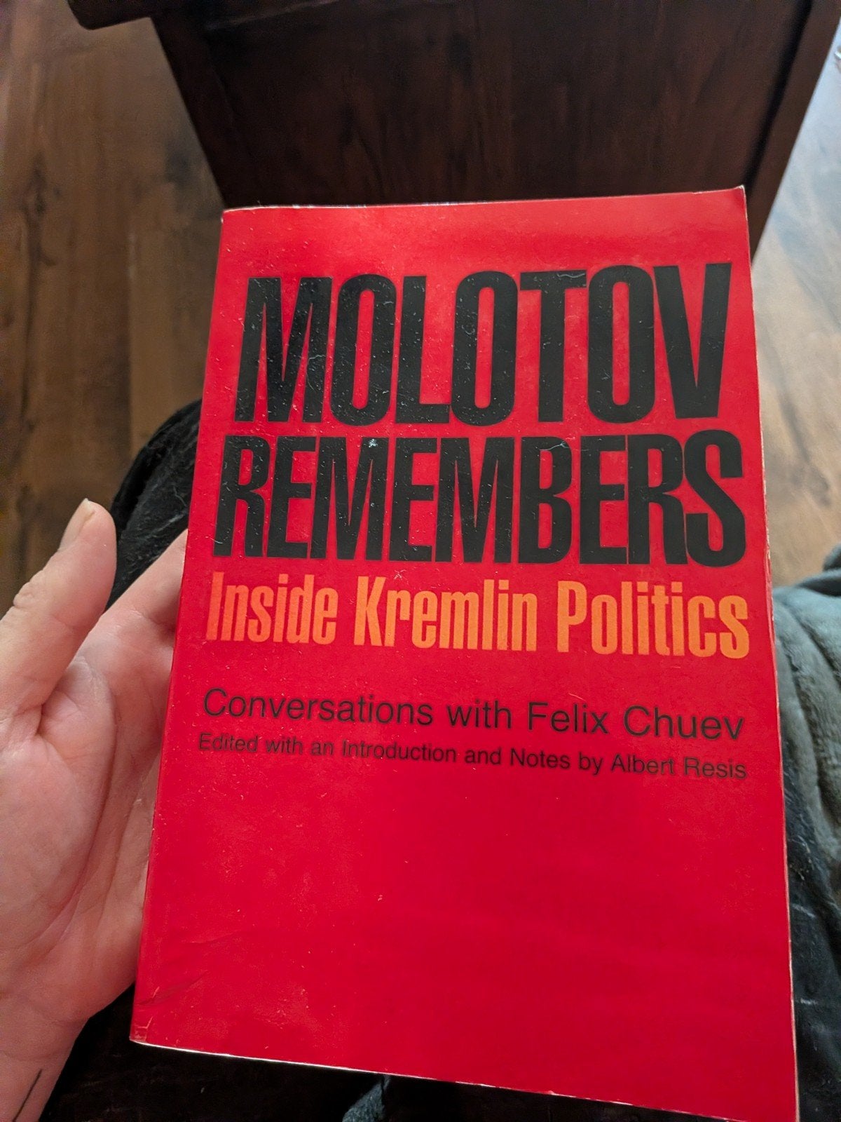 Molotov Remembers: Inside Kremlin Politics - Felix Chuev, Ophalen of Verzenden, 20e eeuw of later, Gelezen, Felix Chuev