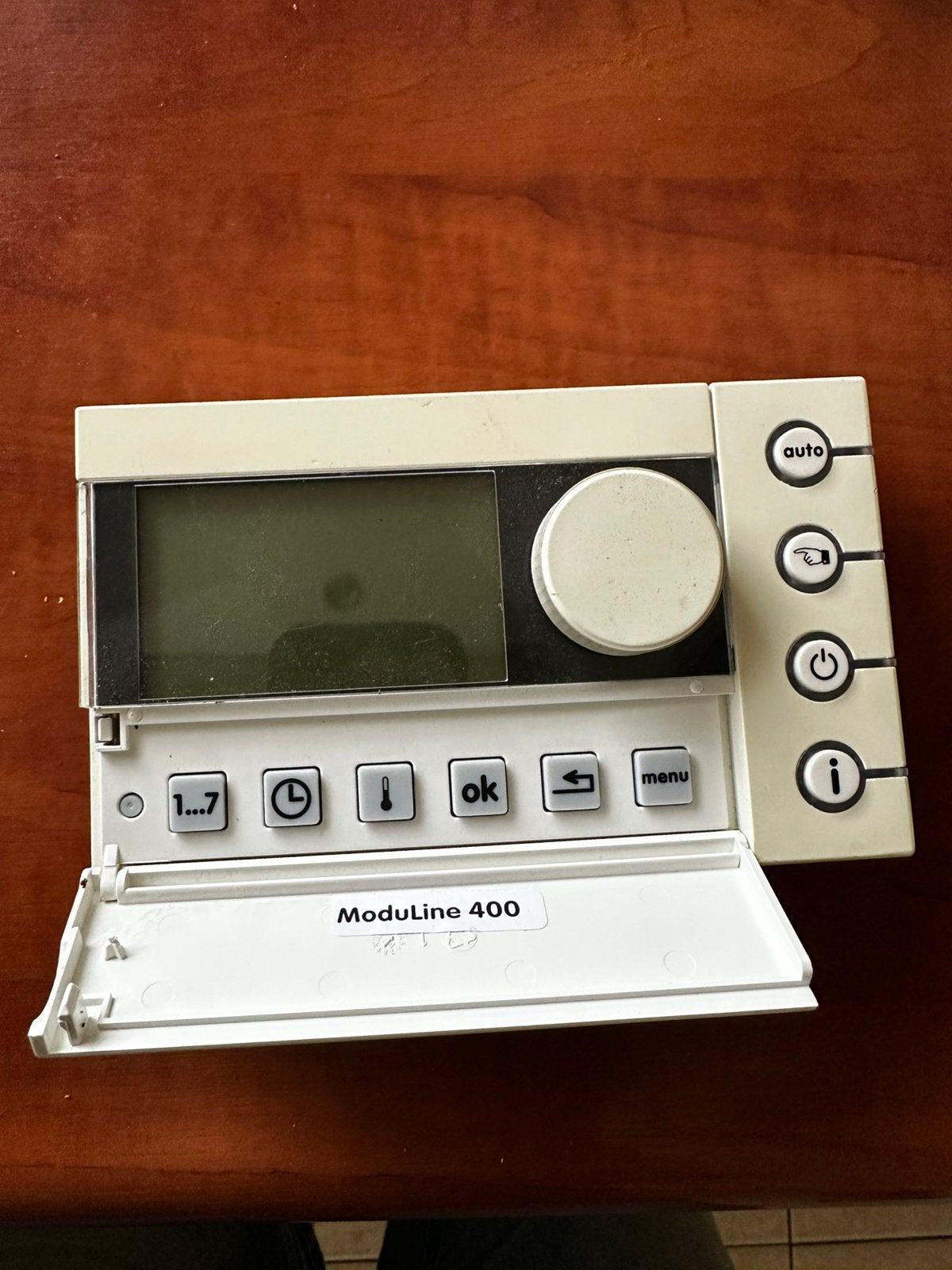 Nefit Moduline 400 klokthermostaat, Doe-het-zelf en Verbouw, Thermostaten, Ophalen, Gebruikt