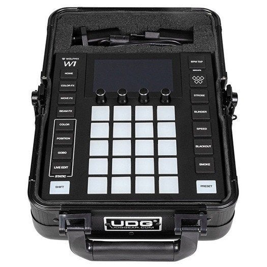 UDG Ultimate Pick Foam Flight Case Wolfmix W1 Black, ., Nieuw, ., Flightcase