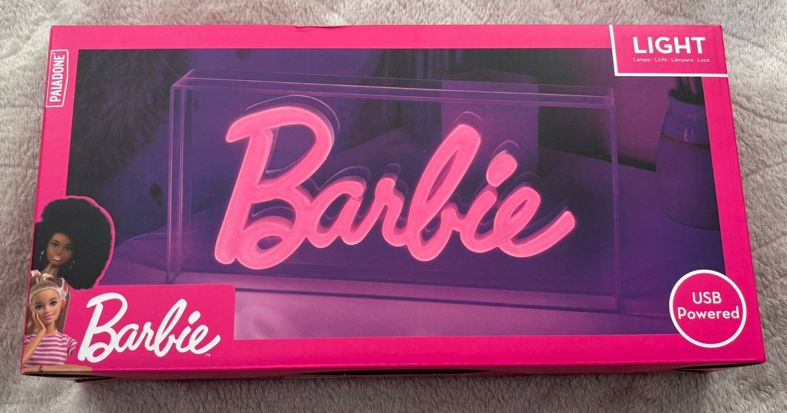 Barbie Neon Lamp/licht. Nieuw!, Ophalen of Verzenden, Nieuw