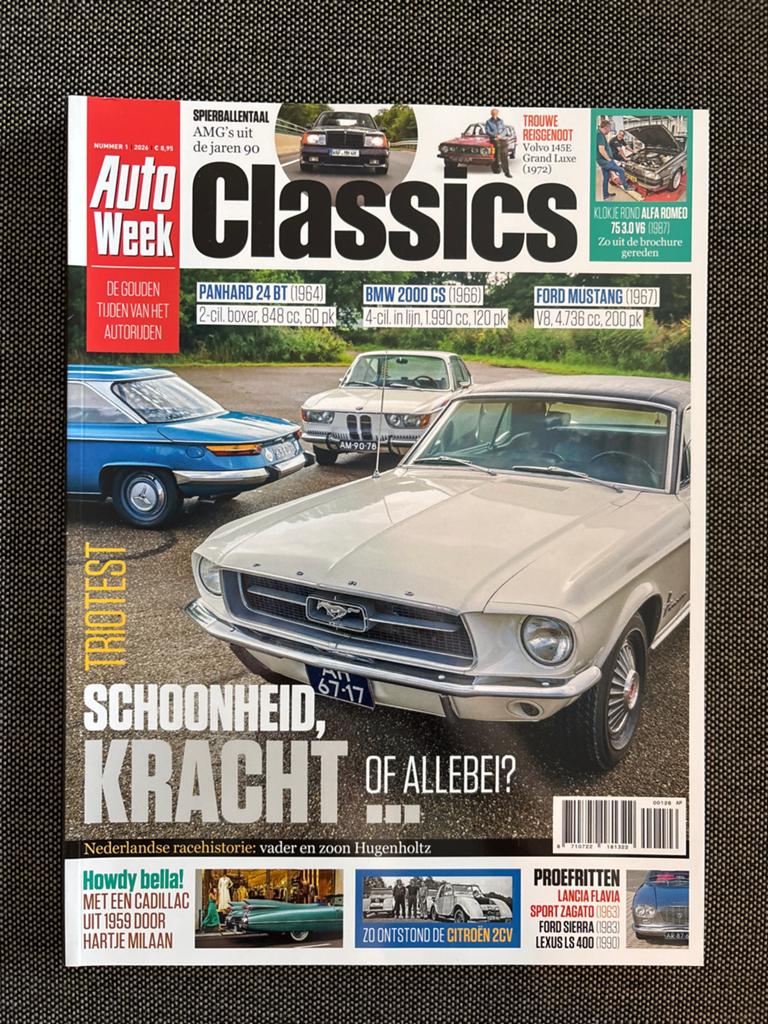 AutoWeek Classics - Nummer 1, 2026, Ophalen of Verzenden, Nieuw, Algemeen