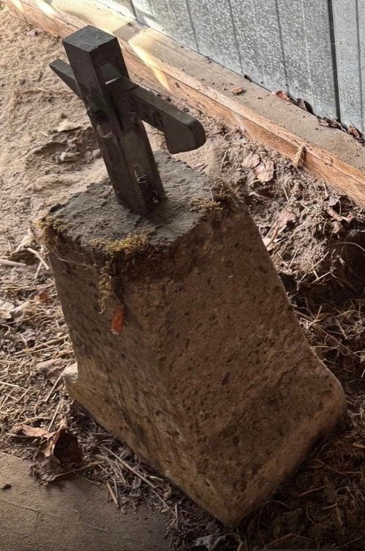 Betonnen poortvanger van B&G, Ophalen, Overige materialen, Gebruikt, Minder dan 100 cm