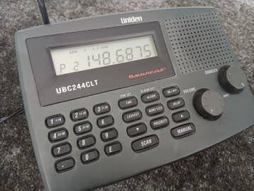 UNIDEN UBC 244 CLT Scanner, Telecommunicatie, Verzenden, Gebruikt, 500 kanalen of meer