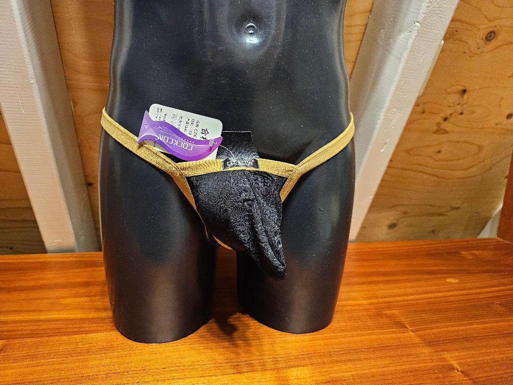 Kanten string L, Kleding | Heren, Ophalen of Verzenden, Zwart, Slip