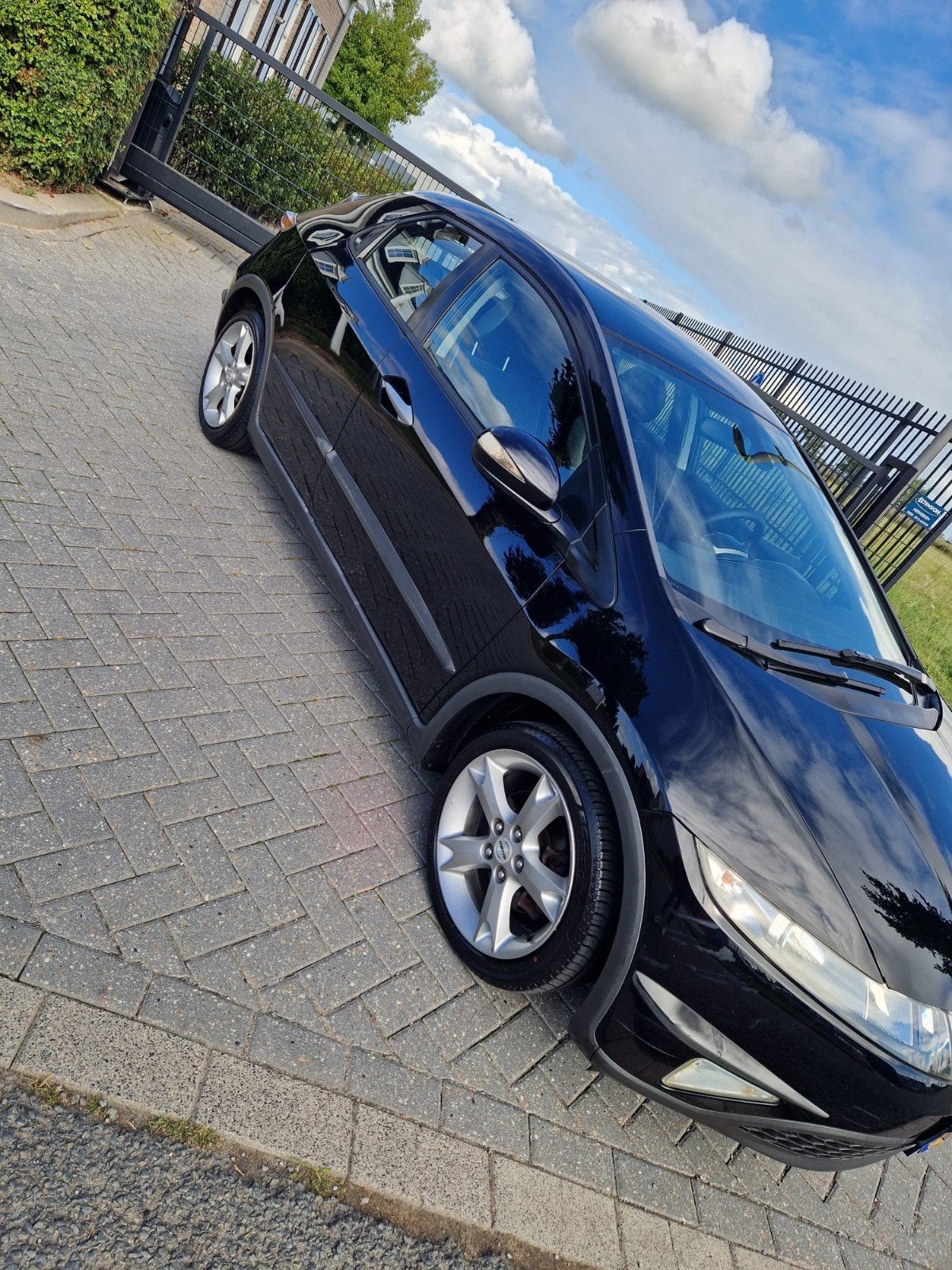 Honda Civic 1.4 I 5DR 2007 Zwart, Auto's, Honda, 83 pk, 4 cilinders, Zwart, Origineel Nederlands