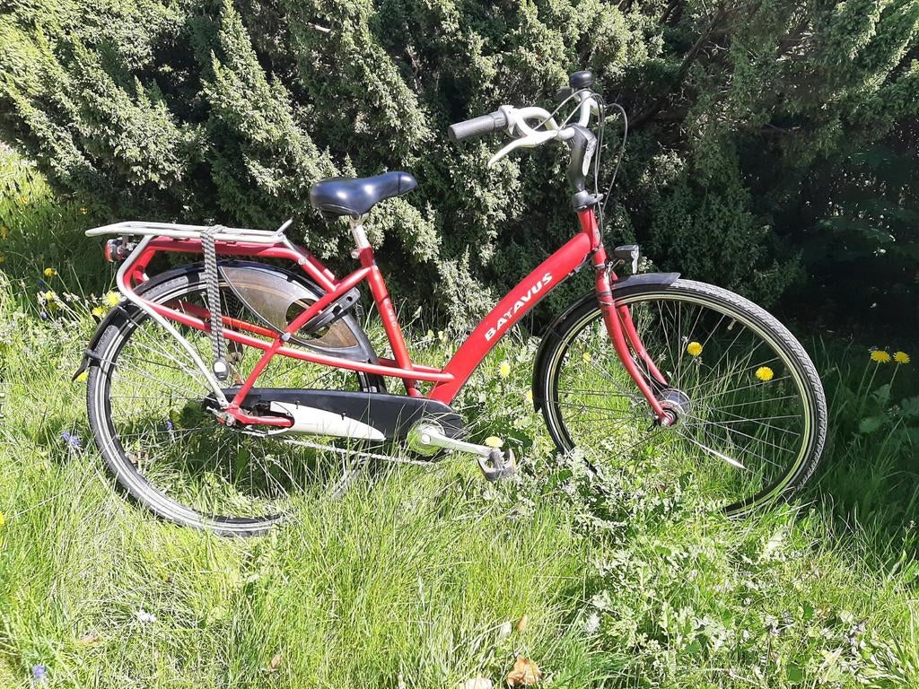 Dames fiets 28 inch 50cm hoog, 7 versnellingen, Ophalen, Gebruikt, Versnellingen, 50 tot 53 cm