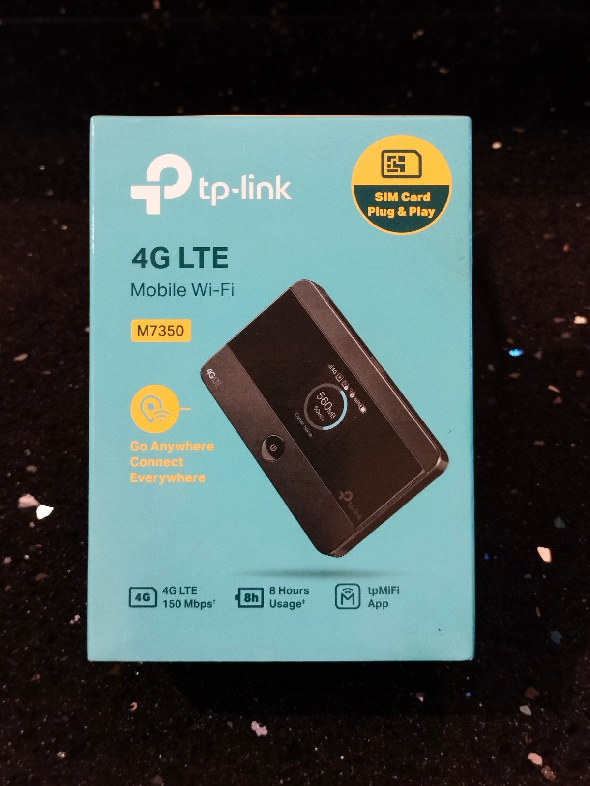 📶 TP-Link M7350 4G LTE Mobiele Wi-Fi Router (WiFi modem), Ophalen of Verzenden, Zo goed als nieuw