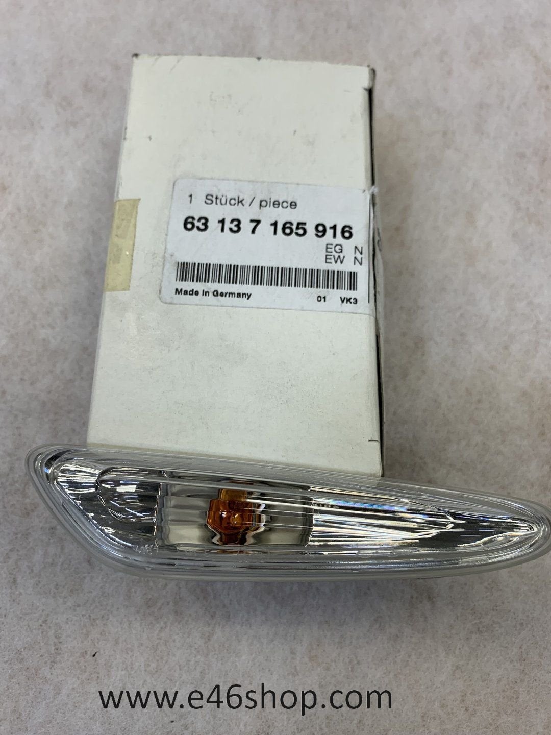 Knipperlicht rechts scherm BMW E46 sedan touring oe 63137165, Auto-onderdelen, -, -, Nieuw, Ophalen of Verzenden
