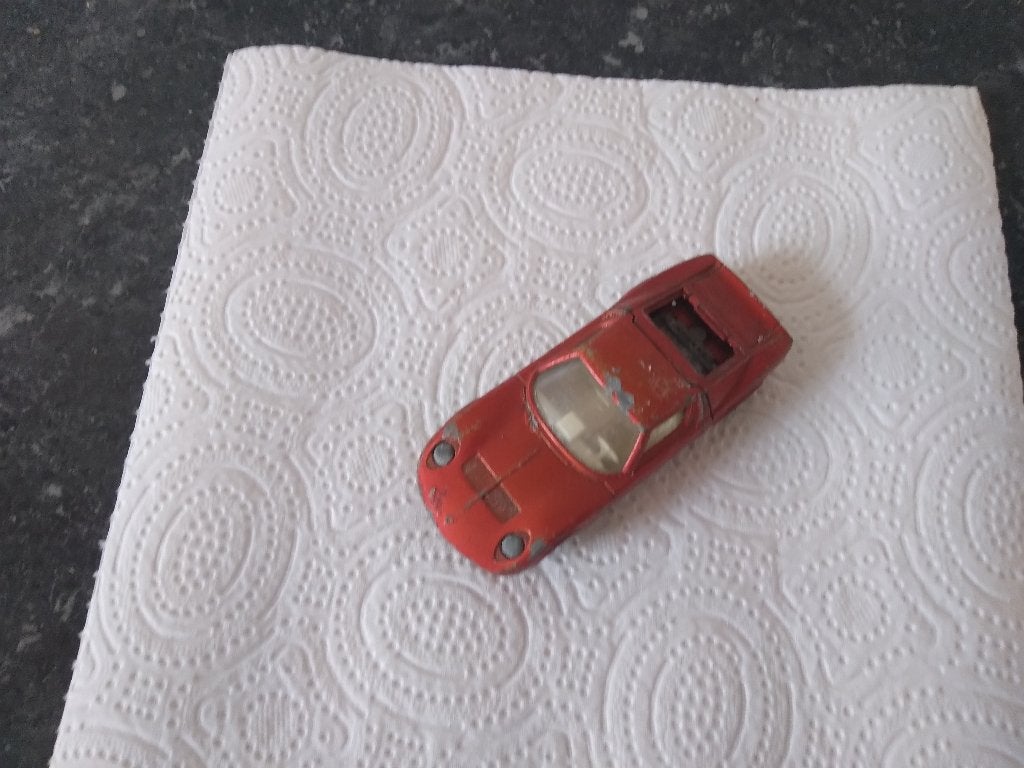 oude metalen auto modellen, Ophalen, Gebruikt