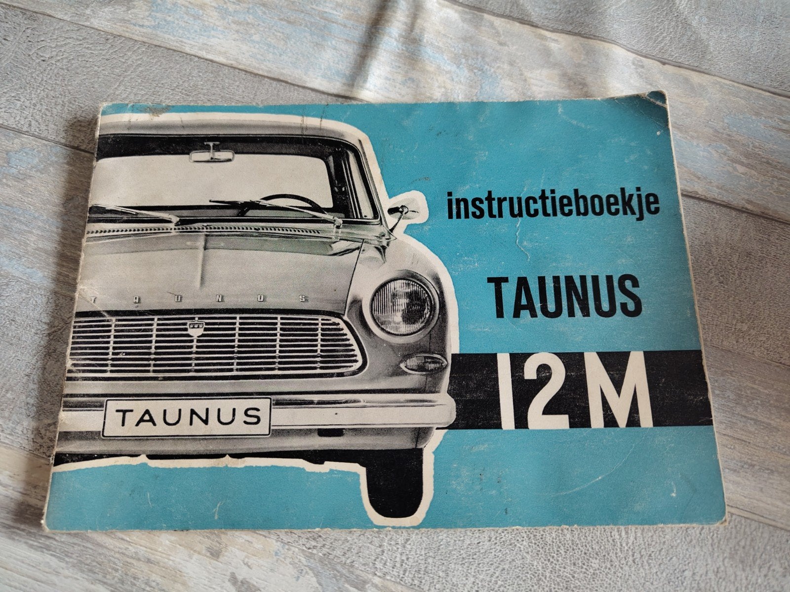 Originele handleiding / instructieboekje Ford Taunus 12m, Ophalen of Verzenden