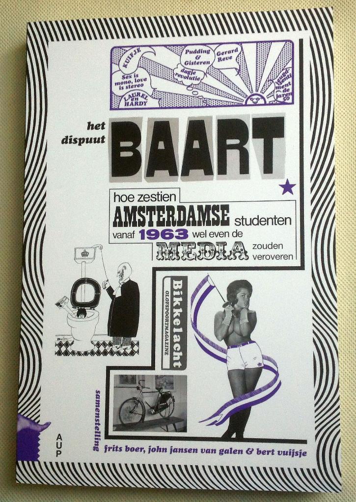 Het dispuut BAART Frits Boer John Jansen van Galen, 20e eeuw of later, Verzenden, Zo goed als nieuw, Frits Boer