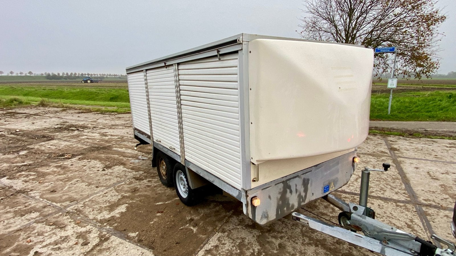 Anssems A-S 2000 VV Tandemas Gesloten Aanhangwagen, Ophalen, Gebruikt