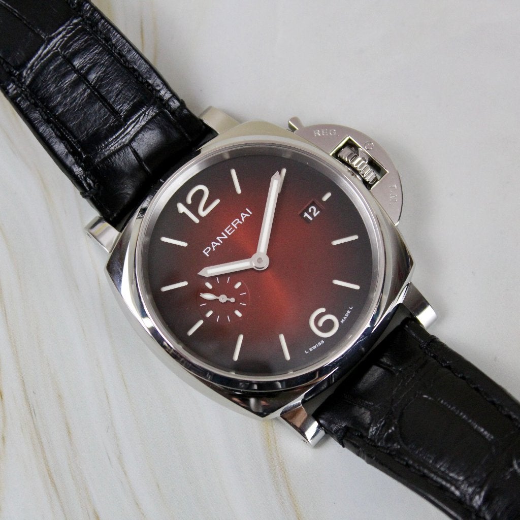 Panerai Luminor Due - PAM01424 - Als nieuw, Overige merken, Staal, Polshorloge, Ophalen of Verzenden