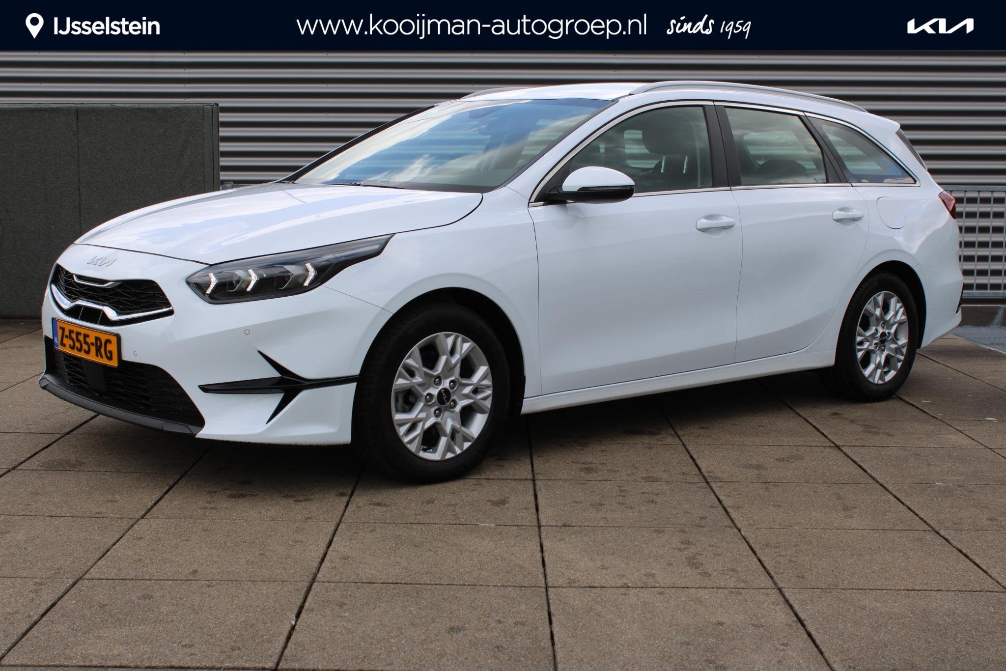 Kia Ceed Sportswagon 1.0 T-GDi DynamicLine NETTO DEAL! FAMIL, Gebruikt, Euro 6, Wit, Origineel Nederlands