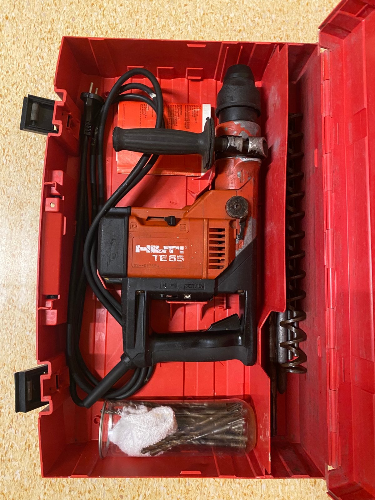 Hilti TE55, Doe-het-zelf en Verbouw, Ophalen, Gebruikt, Boor- en/of Breekhamer