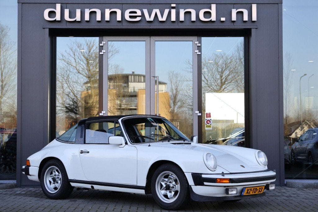 Porsche 911 3.0 SC TARGA *Matching Numbers*Pascha*ATS*Chrome, Auto's, Gebruikt, Wit, Bedrijf, Handgeschakeld