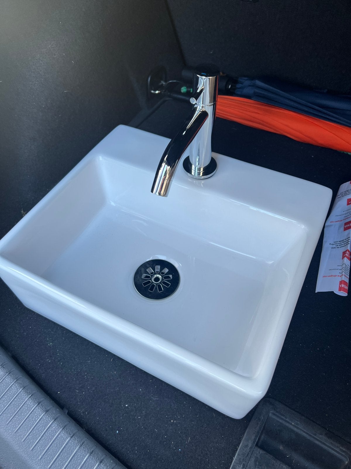 Toilet wastafel fonteintje NIEUW excl kraan, Doe-het-zelf en Verbouw, Ophalen, Nieuw, Wastafel