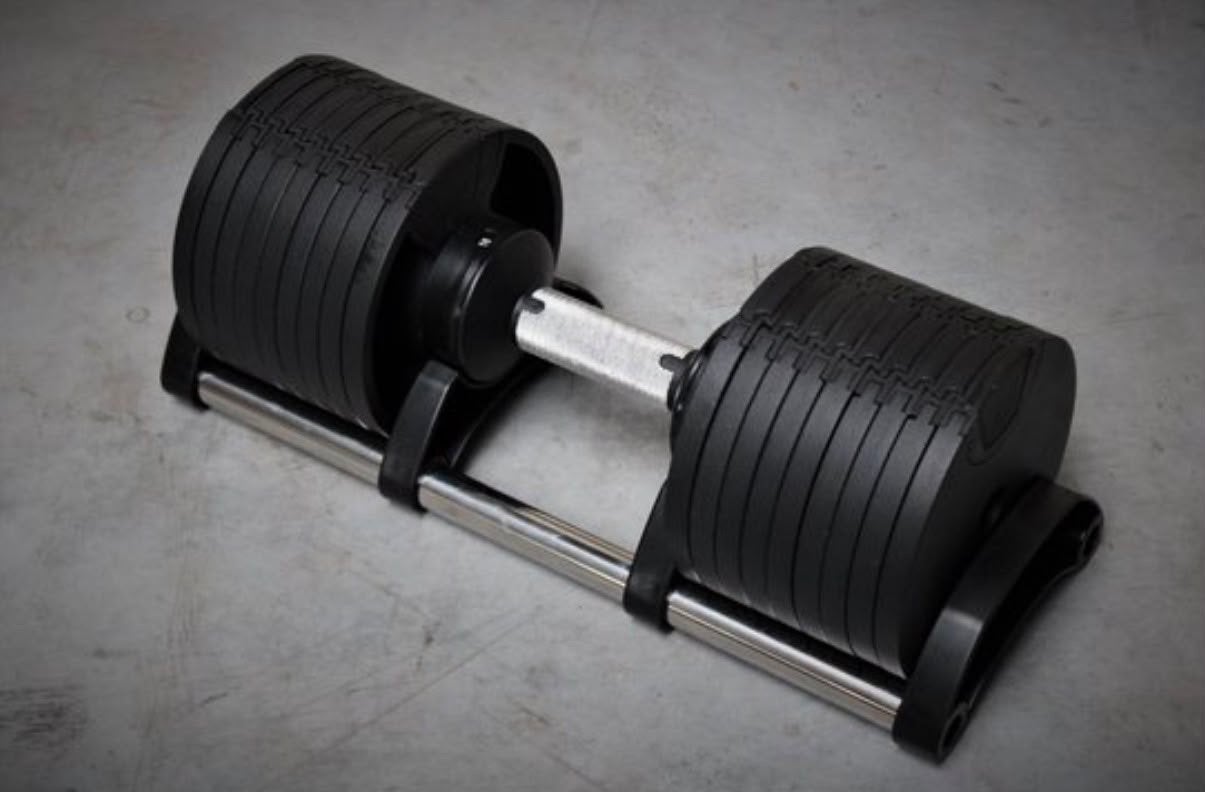 Verztelbare dumbells 2-32kg, Ophalen, Zo goed als nieuw, Benen, Dumbbell
