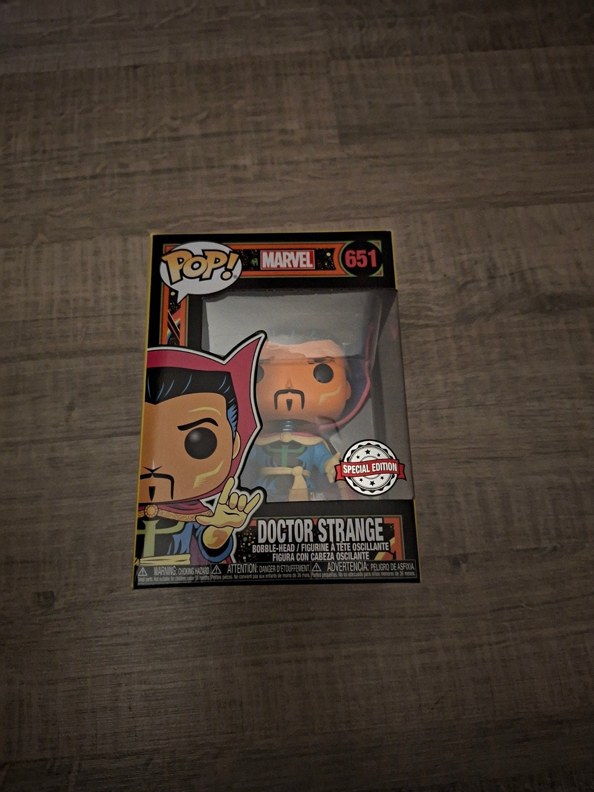 Funko Pop! Marvel Doctor Strange (Special Edition) #651, Ophalen of Verzenden, Zo goed als nieuw