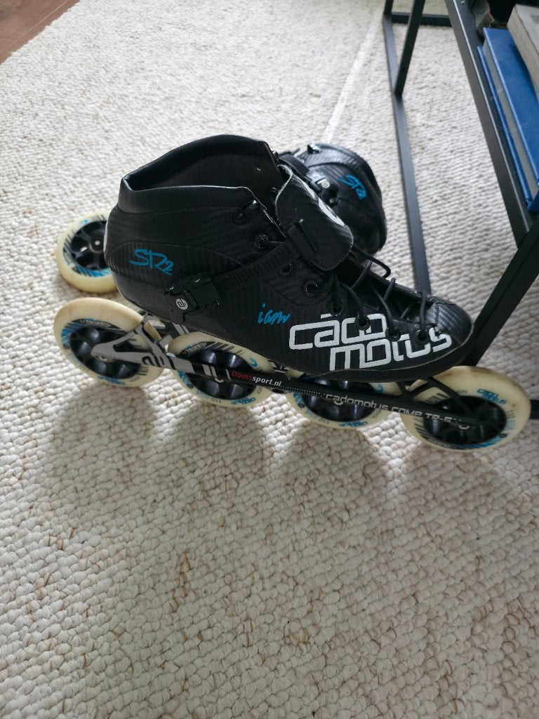 Cadomotus Skeelers Skates 4x110 110mm Wielen Maat 43, Overige merken, Heren, Ophalen of Verzenden, Zo goed als nieuw