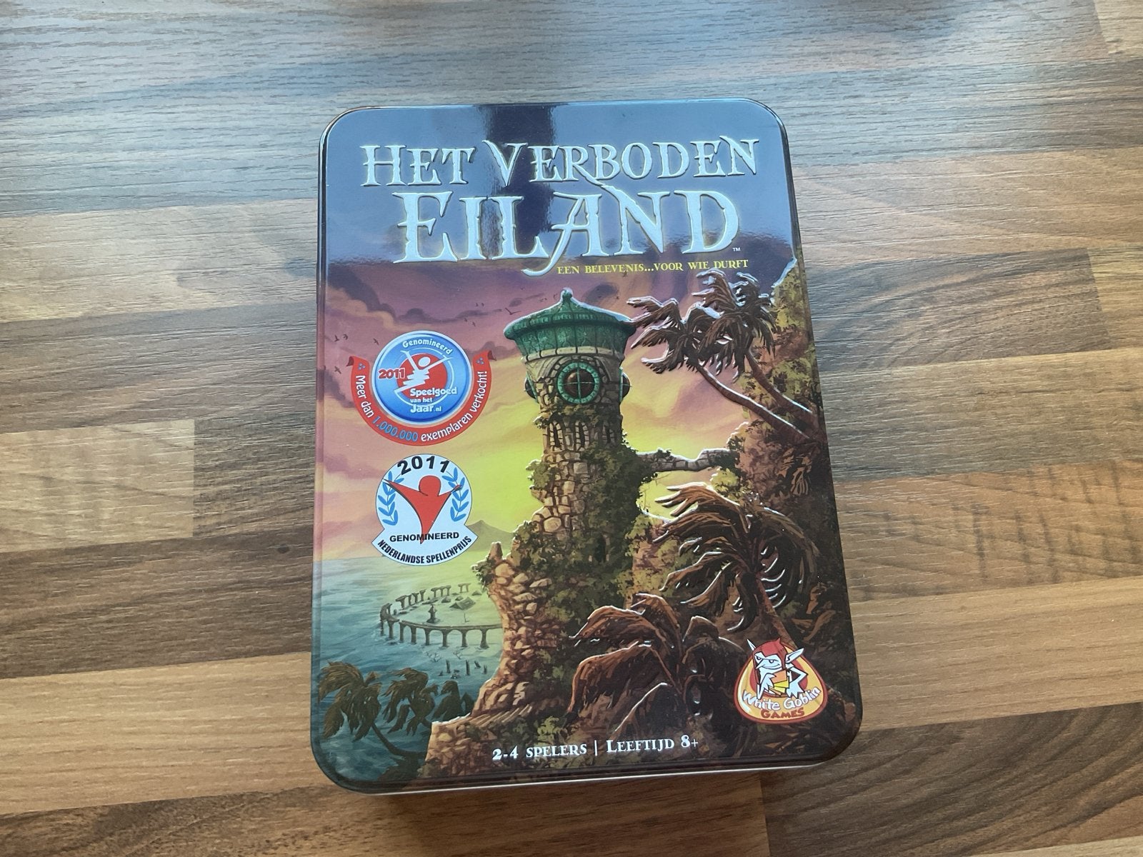 Het Verboden Eiland Bordspel - Zo goed als nieuw, Drie of vier spelers, Ophalen, Zo goed als nieuw