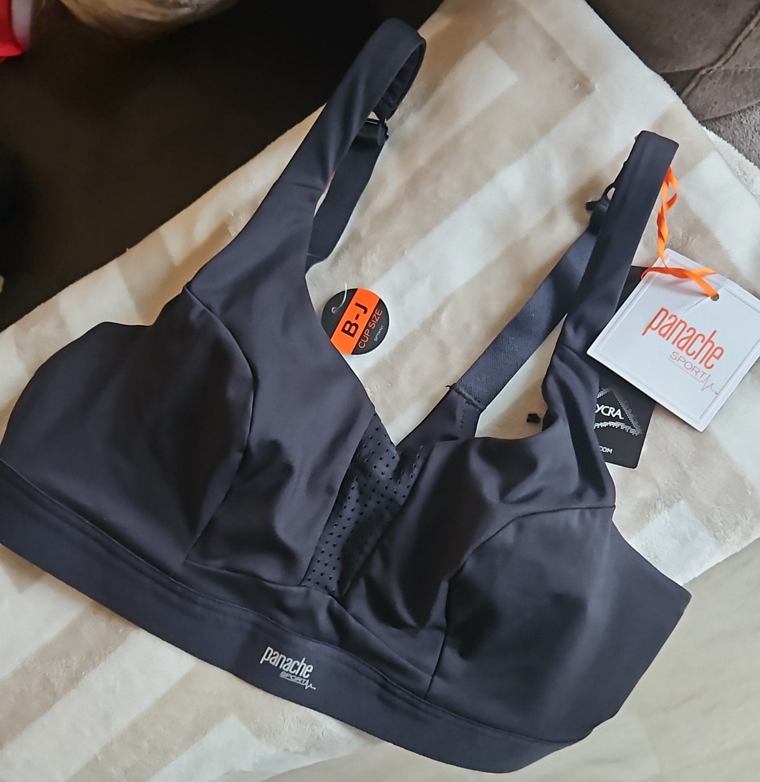 Nieuw met kaartje Panache Sport Endurance High Impact bh, Ophalen of Verzenden, Nieuw, Zwart, Fitness of Aerobics