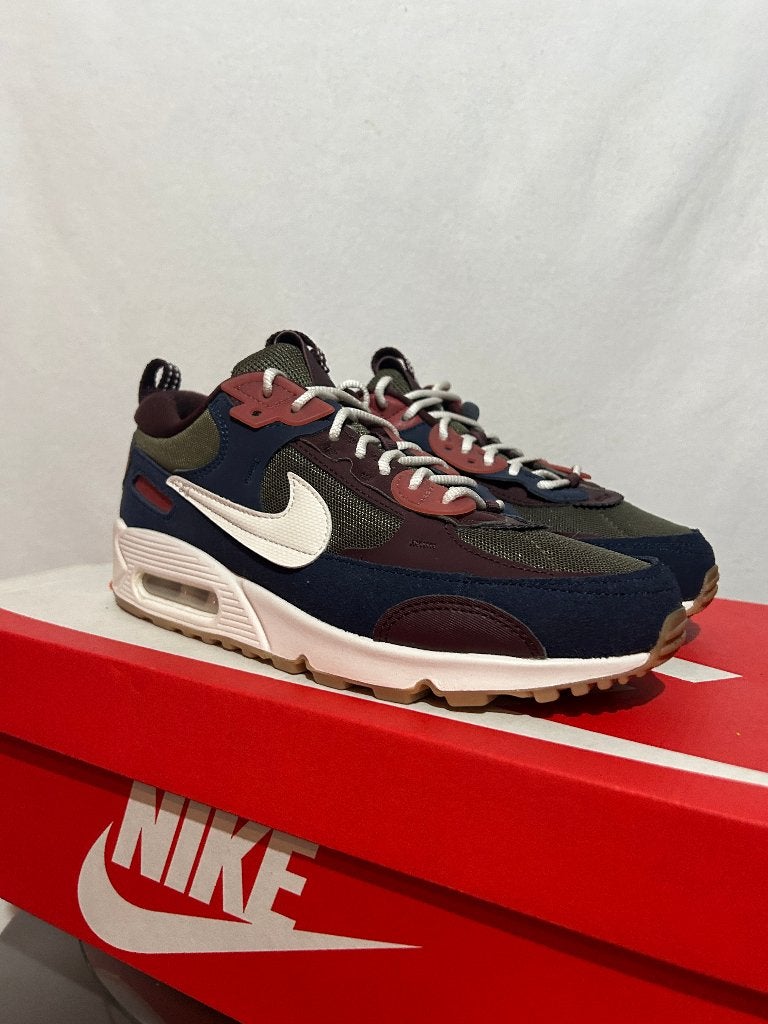 NIEUW! Maat 40 - Nike Air Max 90 Futura Medium Olive Navy, Nike, Nike, Nike, Nike