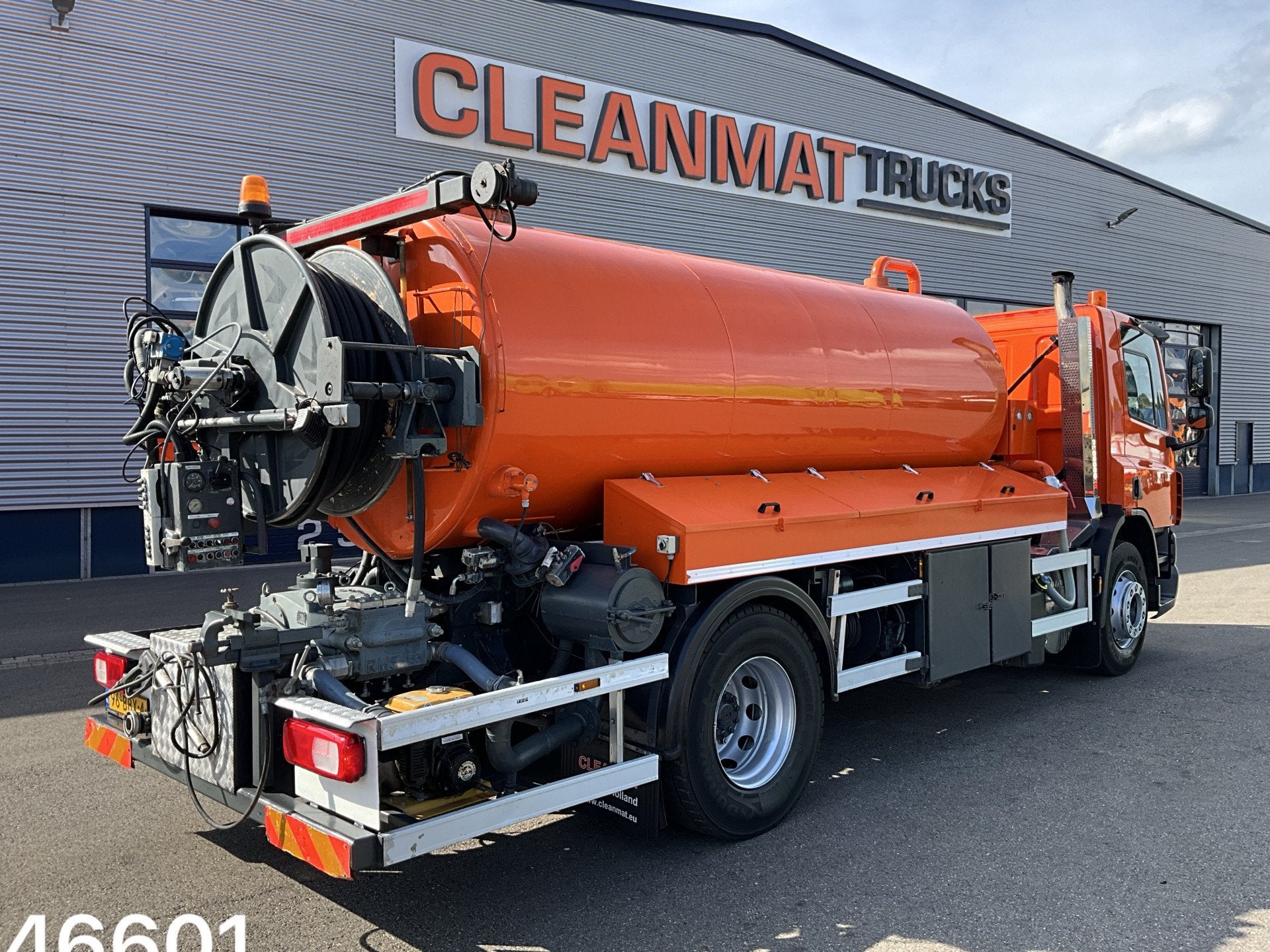 DAF FA 75 CF 250 Hogedruk spoelwagen Just 73.977 km!, Euro 5, Origineel Nederlands, 2 stoelen, DAF
