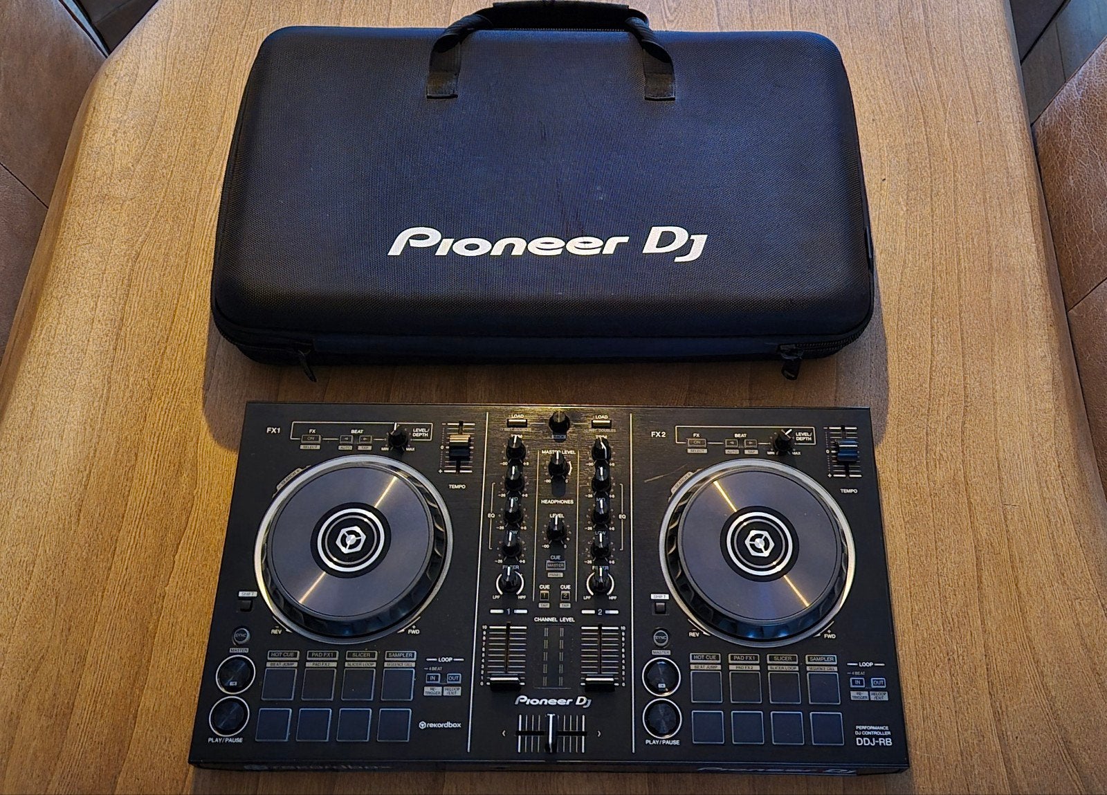 Pioneer DDJ-RB dj set + case, Ophalen, Gebruikt, Dj-set, Pioneer