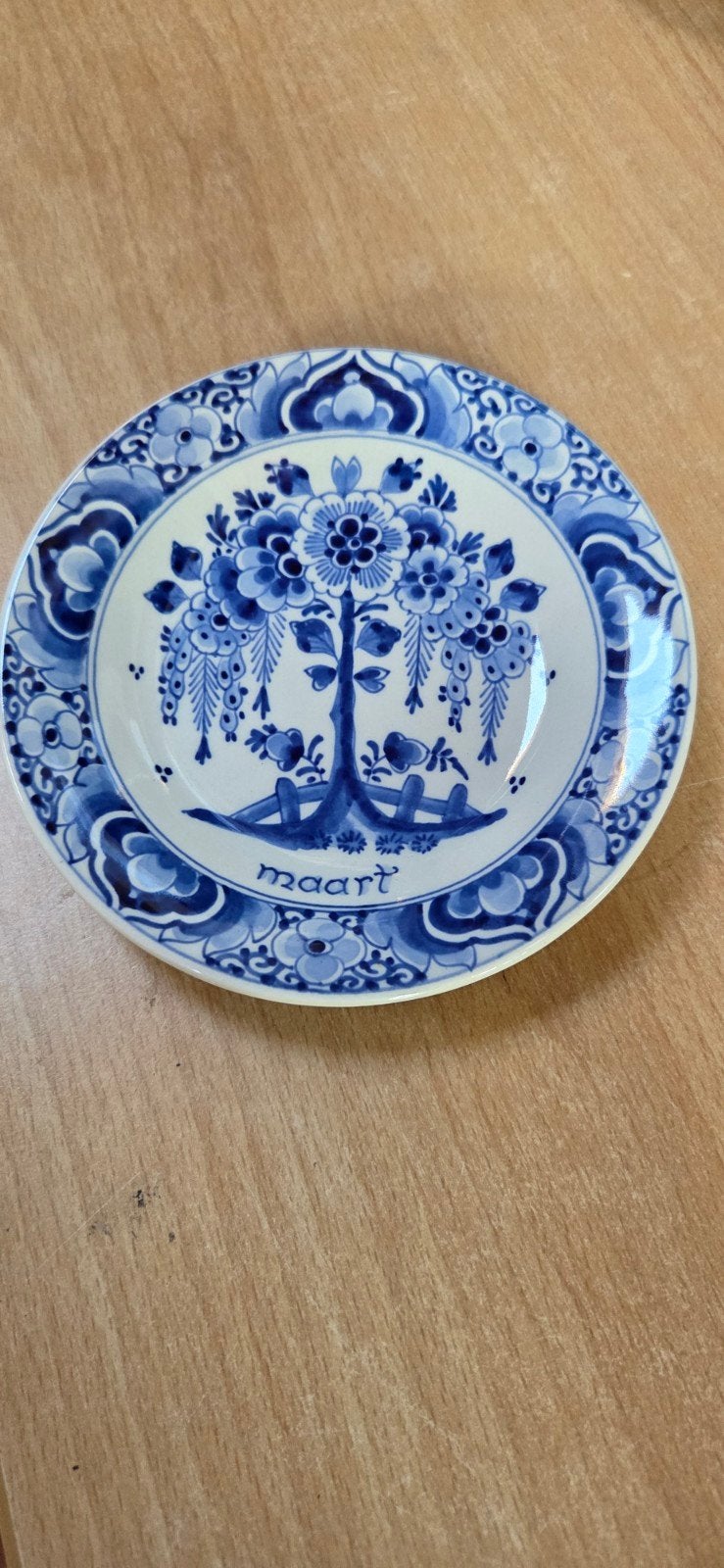 De porceleijne fles. Troost.1896. Maart. Levensboom., Antiek en Kunst, Antiek | Wandborden en Tegels, Ophalen of Verzenden