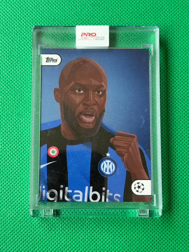 Romelu Lukaku #182 Inter Milan Topps Project22 2022, Ophalen of Verzenden, Zo goed als nieuw, Plaatje