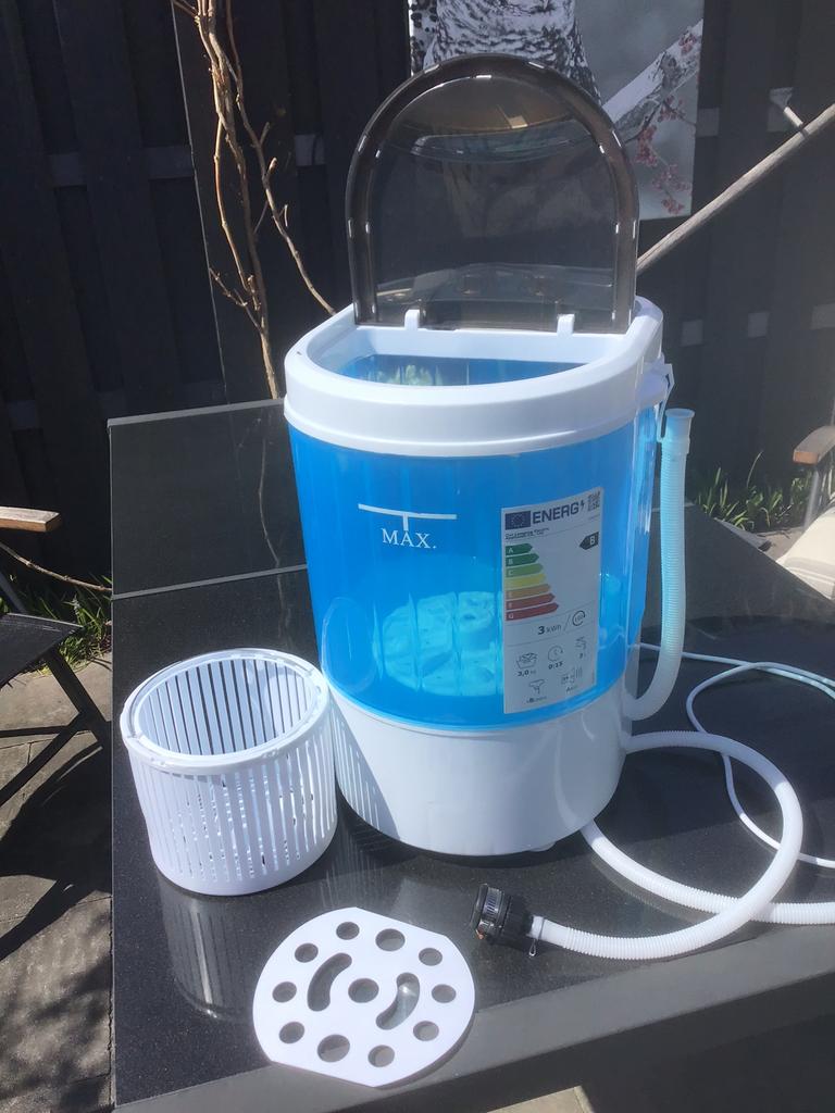 Wasmachine met centrifuge camping kampeer als nieuw., Ophalen, Zo goed als nieuw