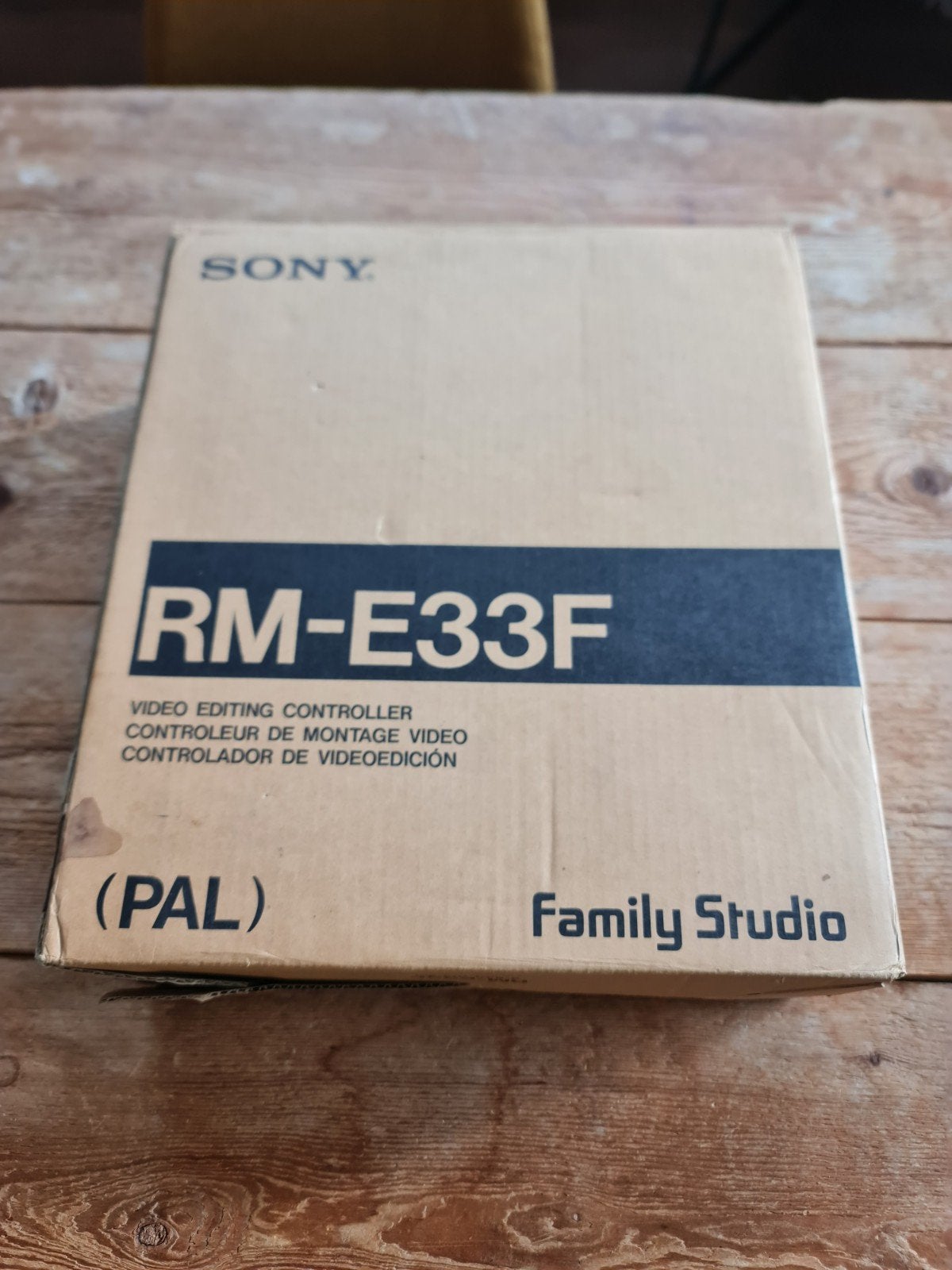 Sony RM-E33F Video Editing Controller - Nieuw in doos, Audio, Tv en Foto, Ophalen of Verzenden, Nieuw, Video