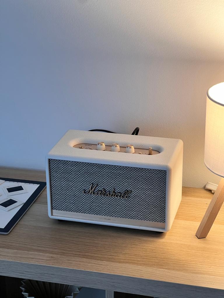 Marshall Acton II Bluetooth Speaker (cream), Overige typen, Zo goed als nieuw, Minder dan 60 watt, Ophalen