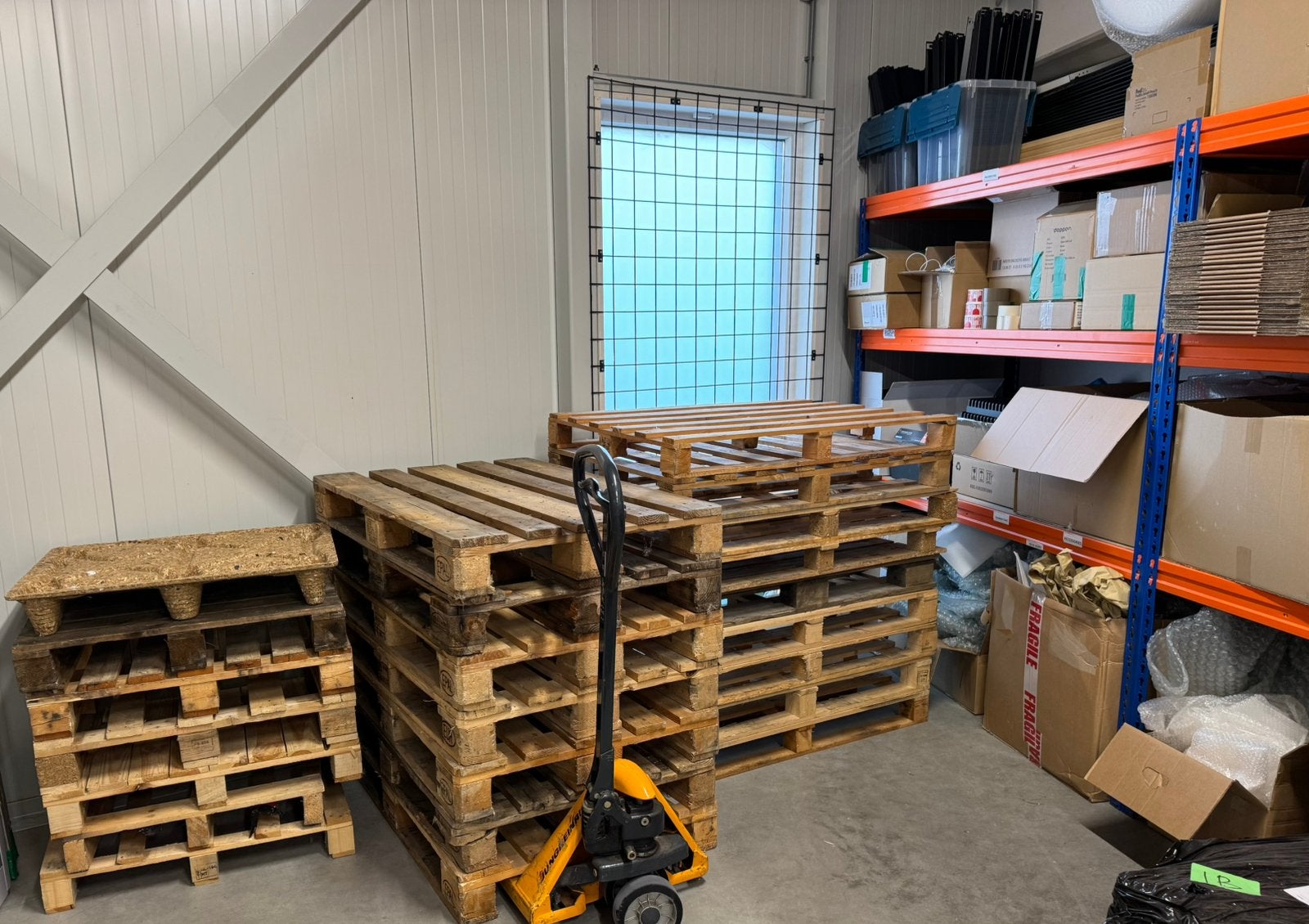 Lege pallets, Ophalen, 50 mm of meer, Pallet, Minder dan 200 cm
