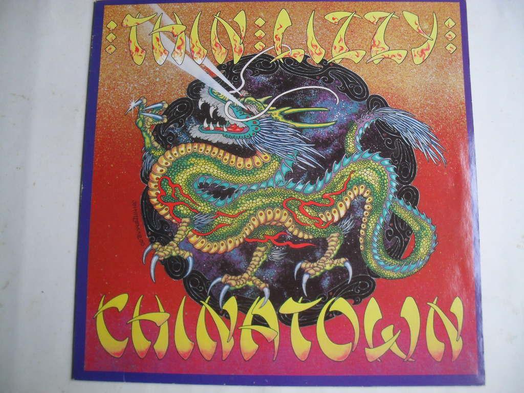 LP - Thin Lizzy – Chinatown, Ophalen of Verzenden, Zo goed als nieuw, 12 inch, Poprock