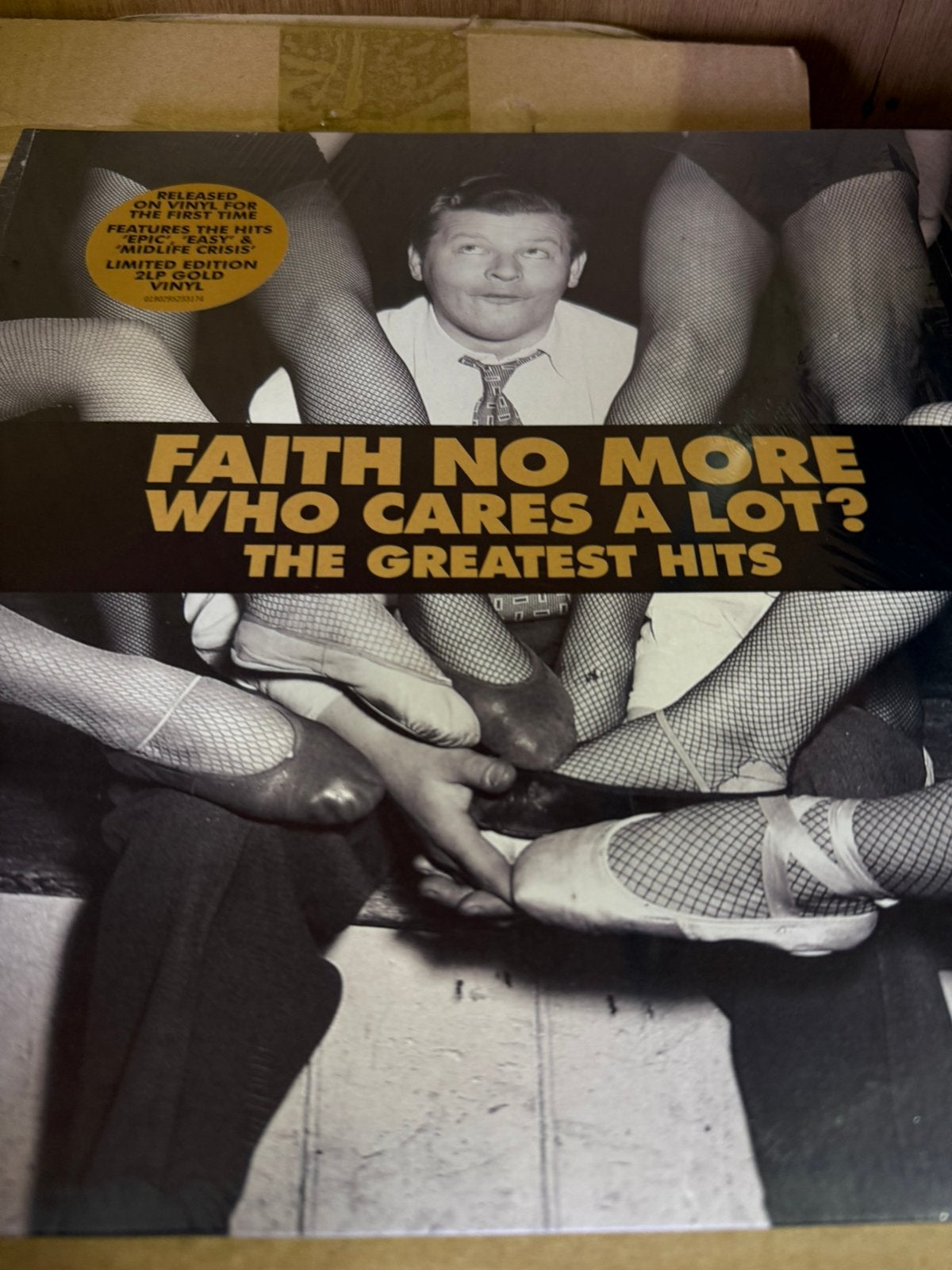 2 lp gold vinyl faith no more greatest hots geseald, Ophalen of Verzenden, Zo goed als nieuw