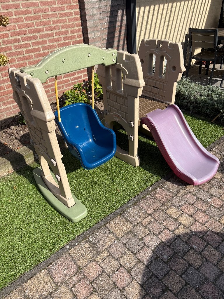 Little Tikes schommel & glijbaan, Ophalen, Gebruikt, Glijbaan