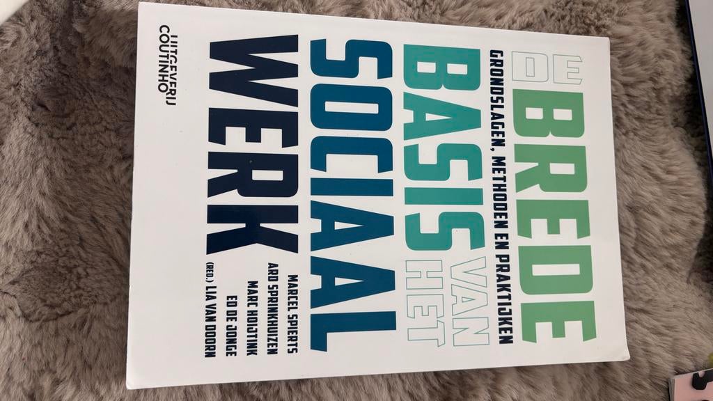 De Brede Basis van het Sociaal Werk - HBO Social Work, Boeken, Studieboeken en Cursussen, Ophalen of Verzenden, Gamma, Nieuw, HBO