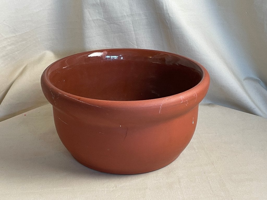 Grote terracotta plantenschaal bloempot, Tuin en Terras, Bloempotten, Gebruikt, Rond, Binnen, Ophalen of Verzenden