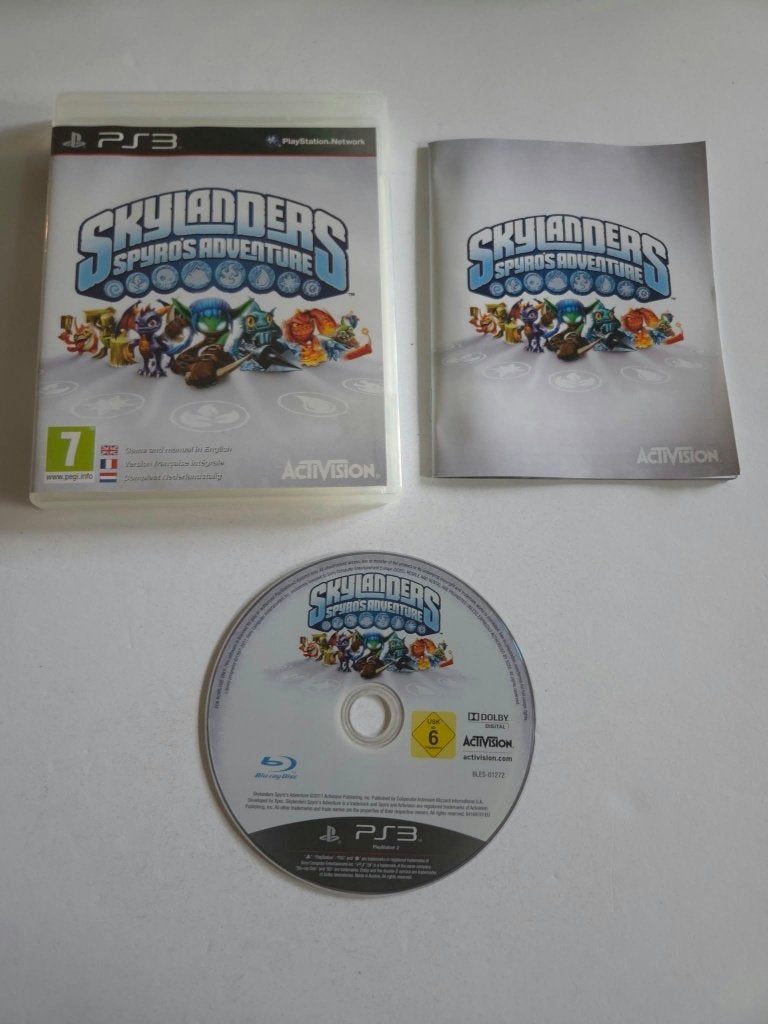 Playstation 3 (PS3) - Skylanders Spyro's Adventure - 11771, Avontuur en Actie, 2 spelers, Ophalen of Verzenden, Zo goed als nieuw