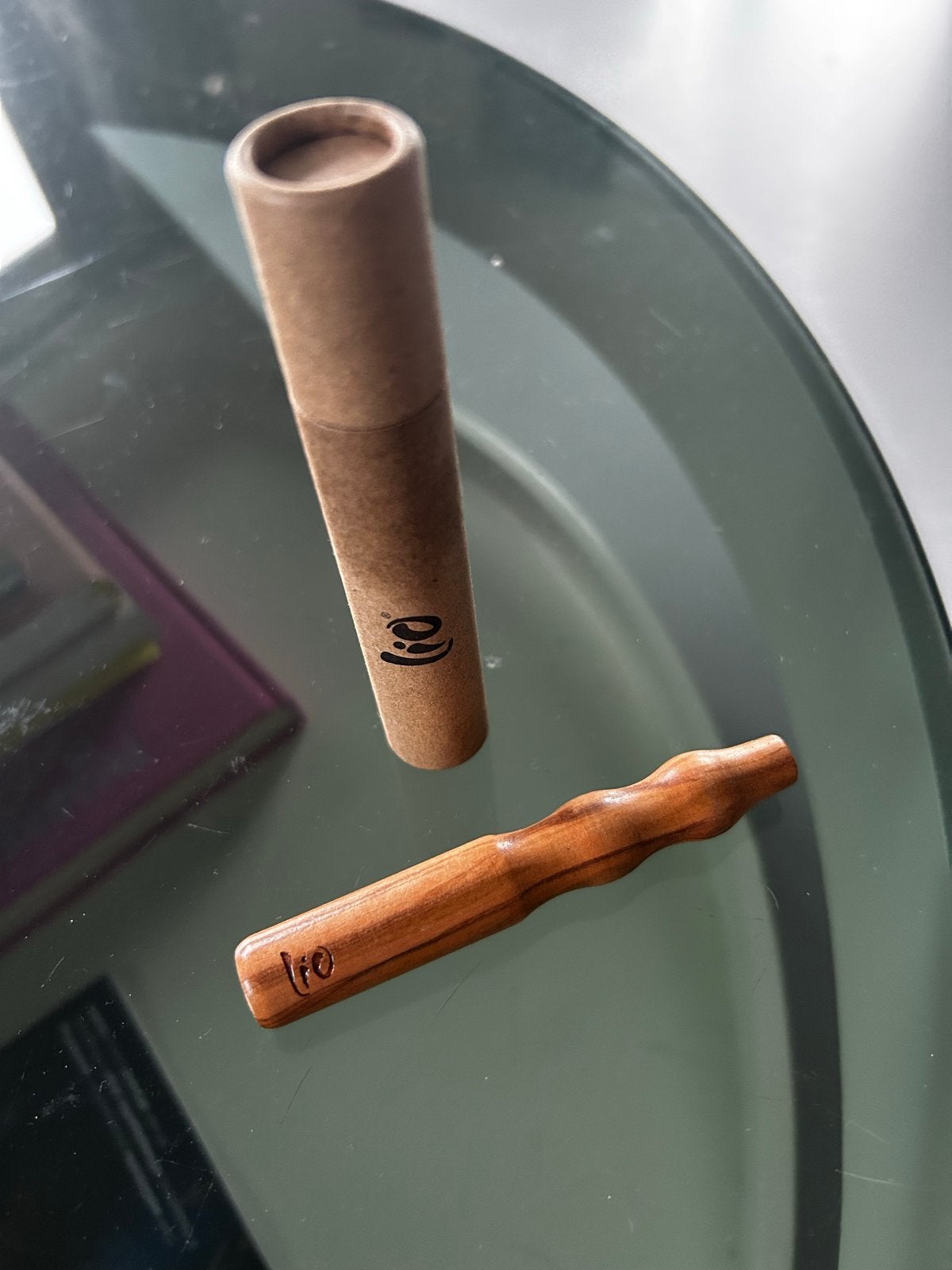 Houten pijpje met smaakjes zonder nicotine, Ophalen of Verzenden, Zo goed als nieuw, Overige typen