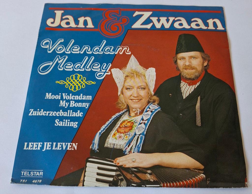 Jan & Zwaan       Volendam Medley, Gebruikt, 7 inch, Single, Ophalen of Verzenden