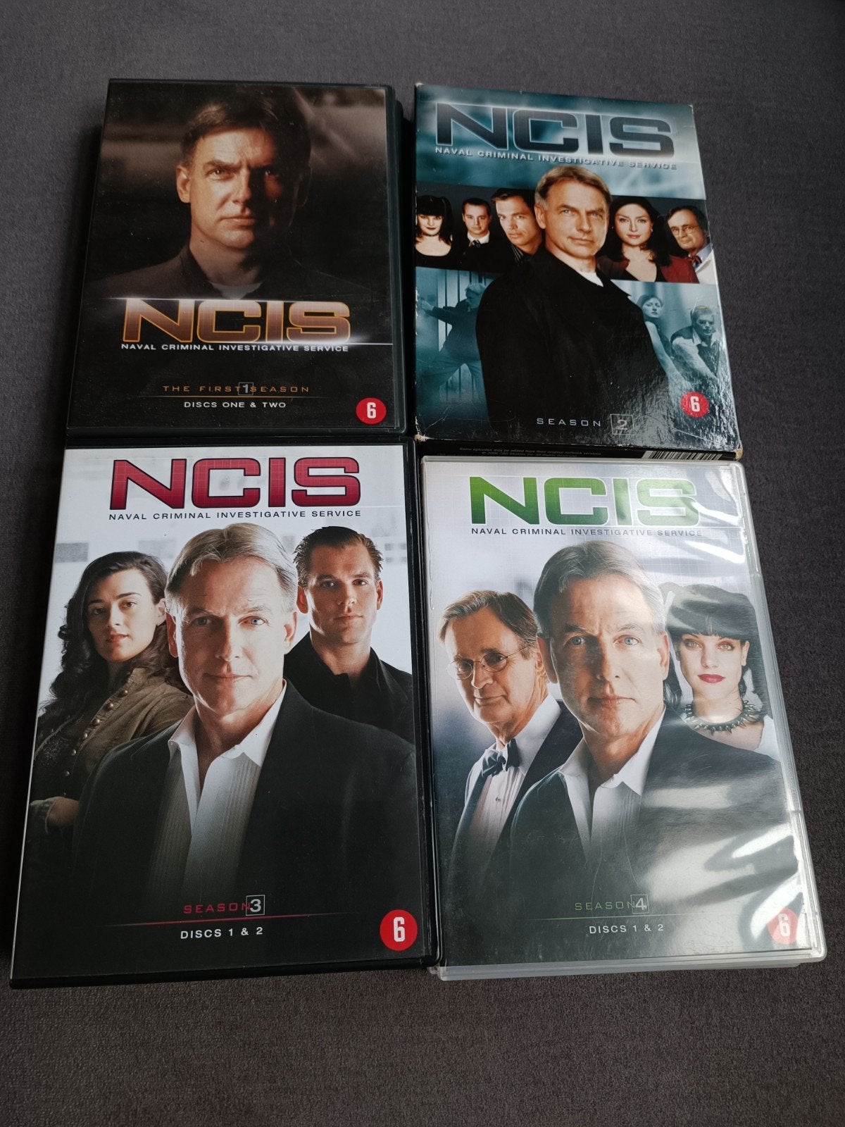 Ncis seizoen 1 t/m 4 - dvd, Vanaf 12 jaar, Ophalen of Verzenden, Zo goed als nieuw, Komedie