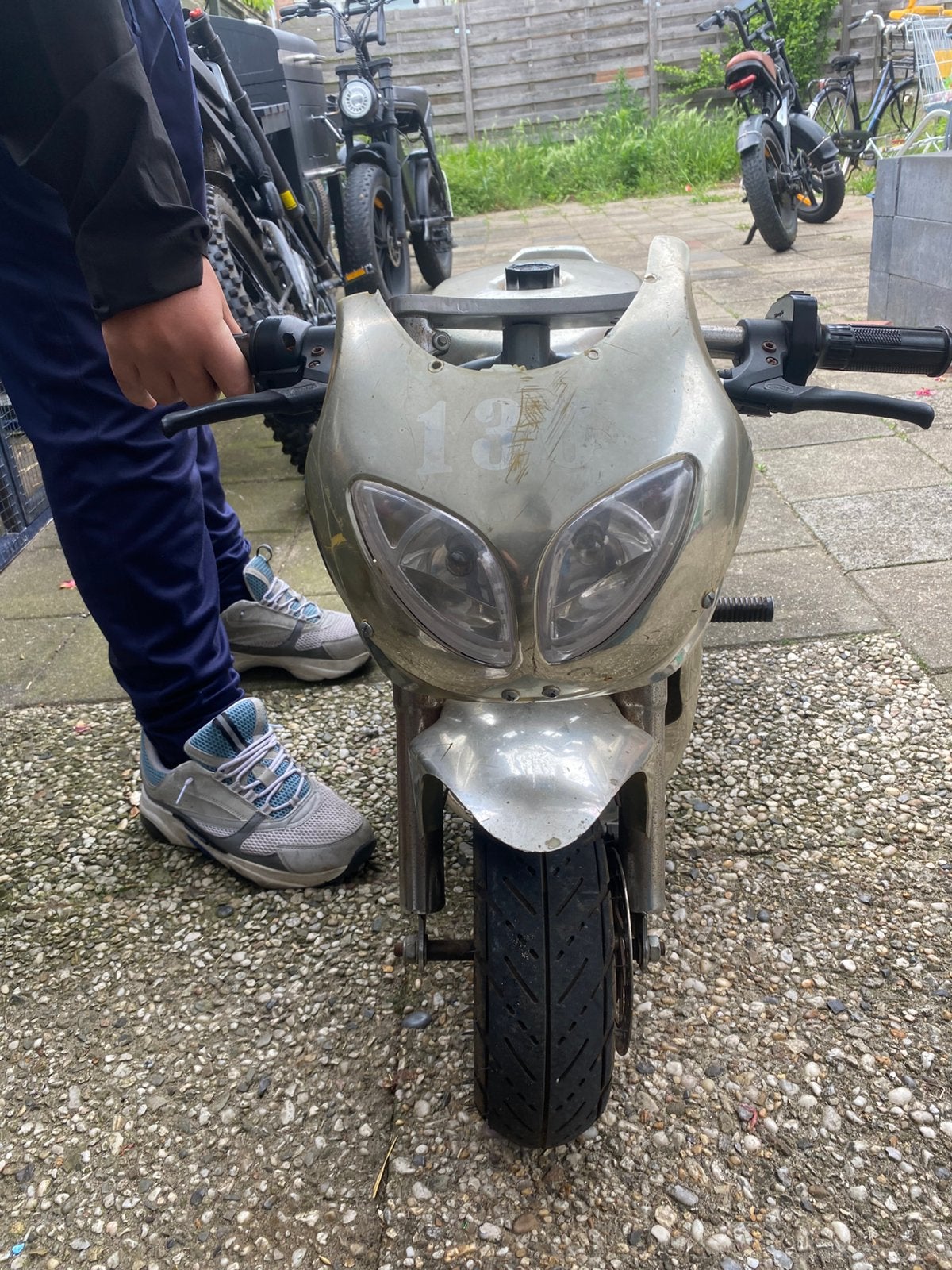 Mini bike 2 takt, Ophalen, Gebruikt, Benzine, Overige merken