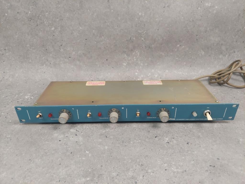 👉Vintage ORBAN 516EC Dynamic Sibilance Controller, De-esser, Muziek en Instrumenten, Effecten, Ophalen of Verzenden, Gebruikt