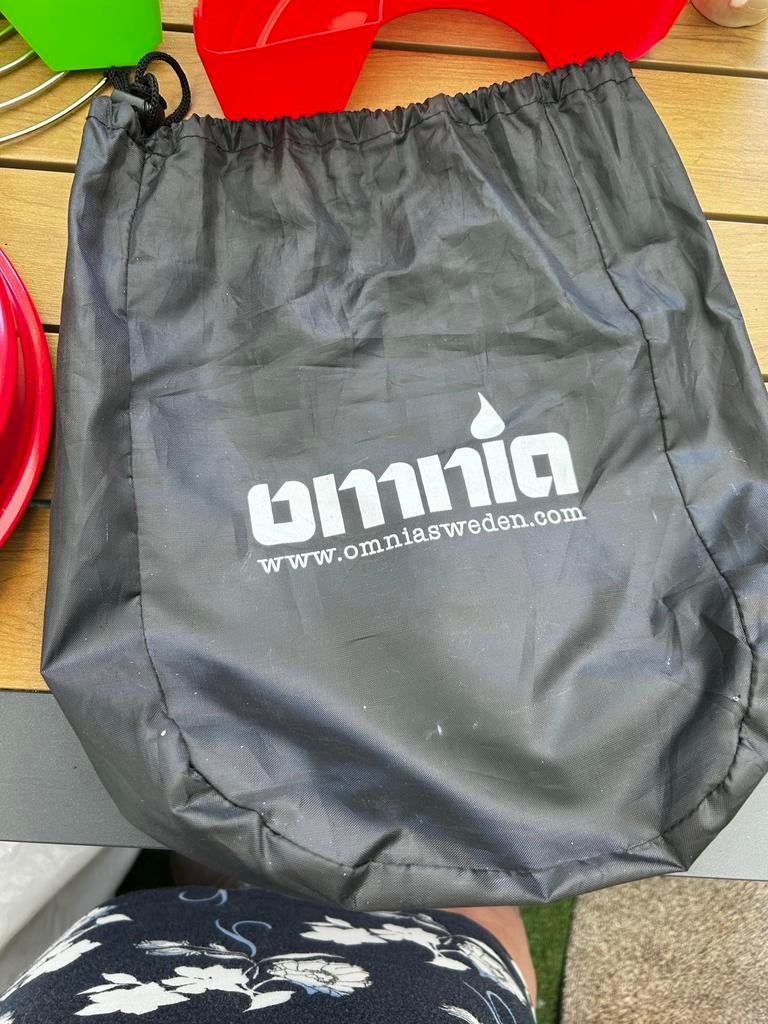 Omnia Camping Oven met accessoires, Ophalen of Verzenden, Zo goed als nieuw