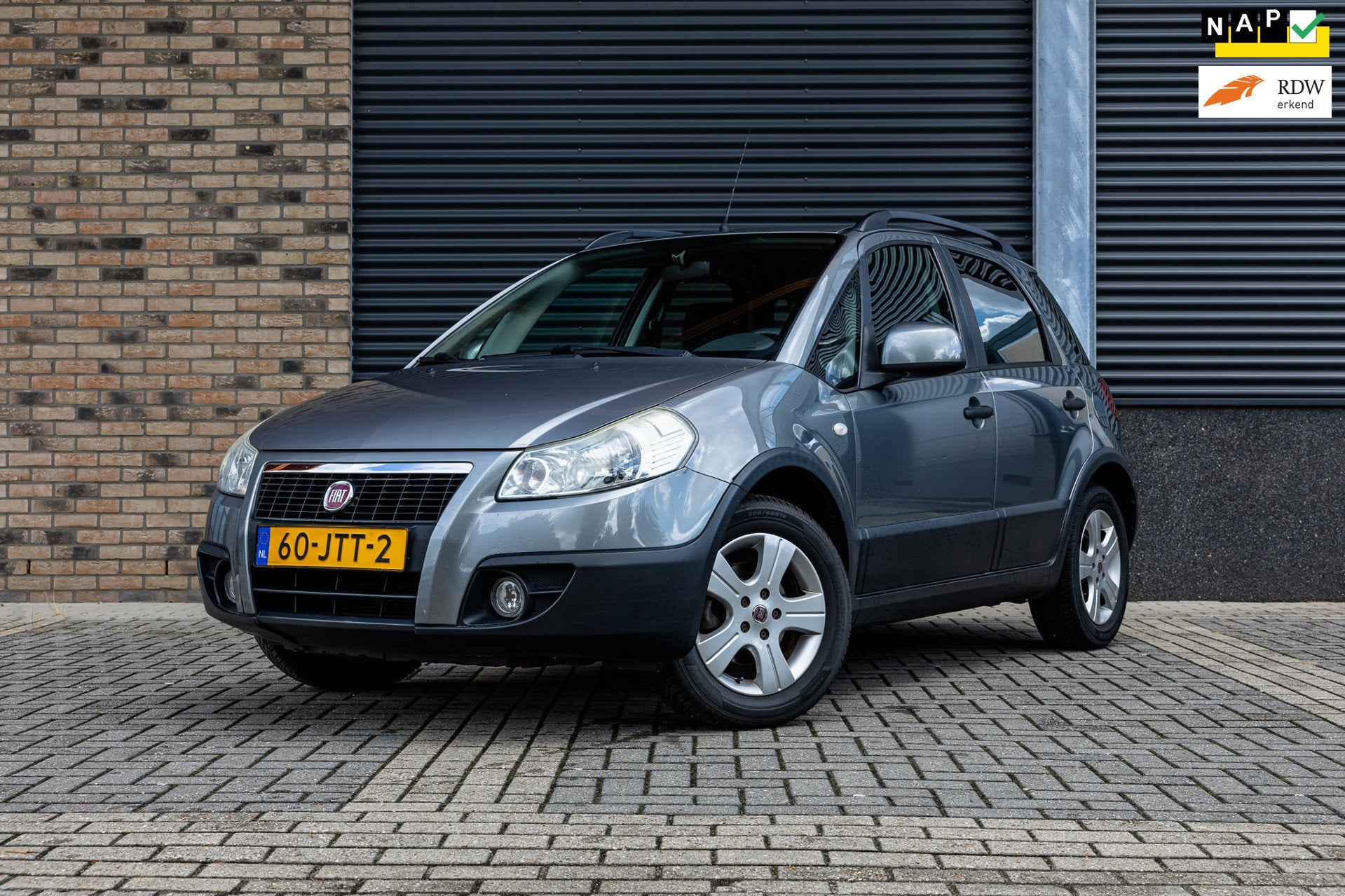 Fiat Sedici 1.6-16V Dynamic | Nap | Netjes | Airco, Auto's, Voorwielaandrijving, 15 km/l, Gebruikt, 4 cilinders