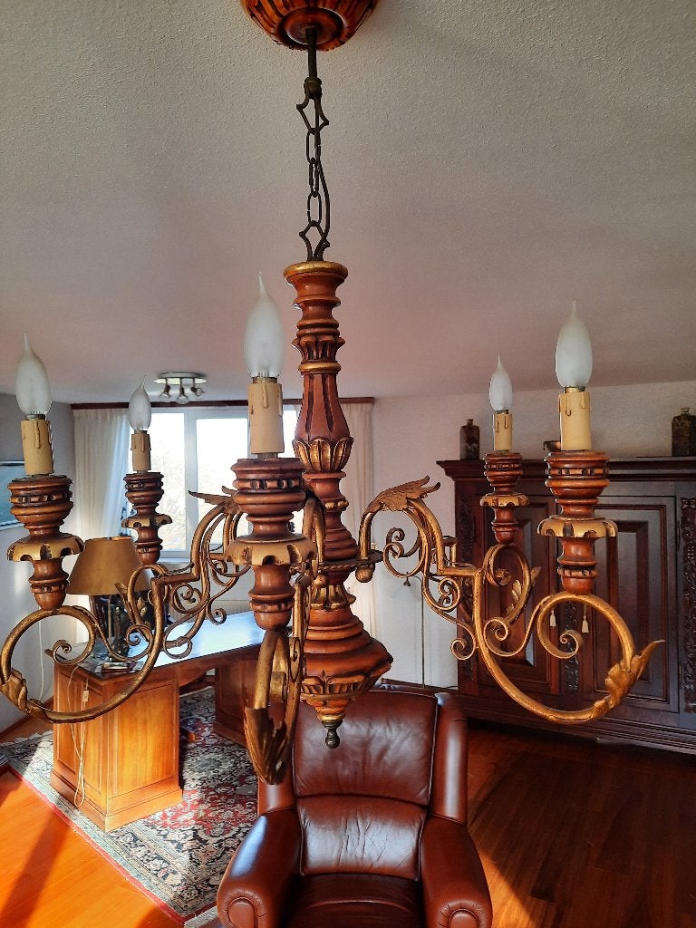 Kroonluchters, Ophalen