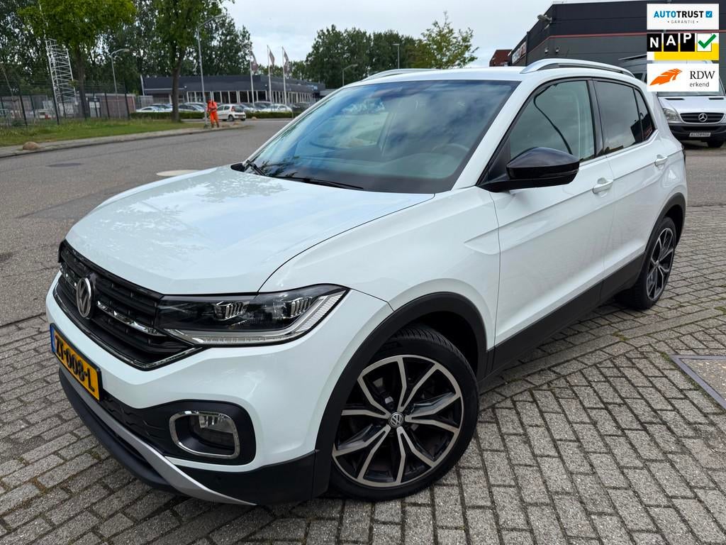 Volkswagen T-Cross 1.0 TSI Style DSG AUT LED CARPLAY NAP 1-E, T-Cross, Gebruikt, Met garantie (alle), 116 pk